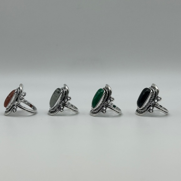 Silver & Stone Rings - Picture 7 of 15